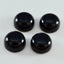 Black Onyx 1PC Large 11x11 MM Round Cabochon Black Polished semi Precious Loose Gems