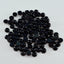 Black Onyx 10PC Tiny 4x4 MM Round Cabochon Black Natural semi Precious Gems