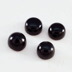 Black Onyx 1PC Medium 9x9 MM Round Cabochon Black Brilliant semi Precious Precious Gemstone