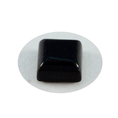 Black Onyx 1PC Large 11x11 MM Square Cabochon Black Superior semi Precious Gems