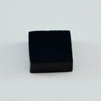 Black Onyx 1PC Large 10x10 MM Square Cabochon Black Genuine semi Precious Precious Gemstone