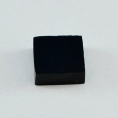 Black Onyx 1PC Large 10x10 MM Square Cabochon Black Genuine semi Precious Precious Gemstone
