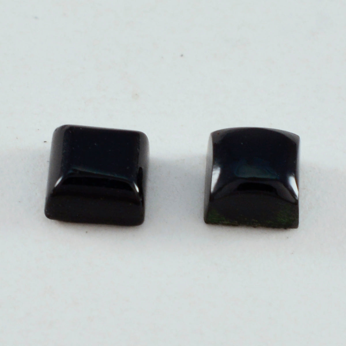 Black Onyx 1PC Large 10x10 MM Square Cabochon Black Genuine semi Precious Precious Gemstone
