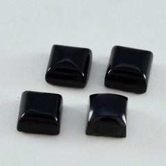 Black Onyx 1PC Large 11x11 MM Square Cabochon Black Superior semi Precious Gems