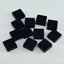 Black Onyx 1PC Small 8x8 MM Square Cabochon Black High Quality semi Precious Loose Gemstones