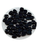 Black Onyx 10PC Tiny 5x5 MM Triangle Cabochon Black Genuine semi Precious Precious Gemstone