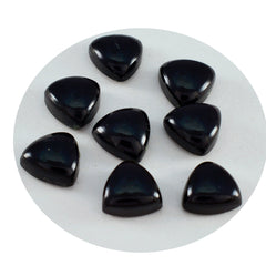 Black Onyx 1PC Small 7x7 MM Triangle Cabochon Black Pure semi Precious Loose Gems