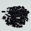 Black Onyx 10PC Tiny 2.5x5 MM Baguette Faceted Black Fiery Semi Precious Gems