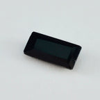 Black Onyx 1PC Medium 7x14 MM Baguette Faceted Black Luster Semi Precious Loose Gems