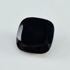 Black Onyx 10PC Tiny 3x3 MM Cushion Faceted Black Fiery Semi Precious Loose Gemstone