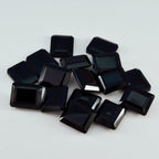 Black Onyx 1PC Large 10x12 MM Emerald Faceted Black Luster Semi Precious Loose Gemstones
