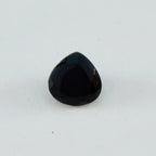 Black Onyx 1PC Chunky 13x13 MM Heart Faceted Black Natural Semi Precious Gems