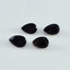 Black Onyx 1PC Small 6x9 MM Pear Faceted Black Polished Semi Precious Loose Gemstones