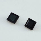 Black Onyx 1PC Chunky 14x14 MM Square Faceted Black Genuine Semi Precious Loose Gems