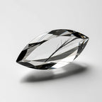 Black Rutile 1PC Small 5x10 MM Marquise Faceted Black Lustrous Semi Precious Loose Gemstone