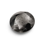 Black Rutile 1PC Large 10x10 MM Round Faceted Black Shine Semi Precious Loose Gemstones