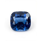 Blue Sapphire (GF) 1PC Large 11x11 MM Cushion Faceted Blue Fine Precious Loose Gemstone