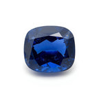 Blue Sapphire (GF) 1PC Large 12x12 MM Cushion Faceted Blue High-Quality Precious Loose Gemstones