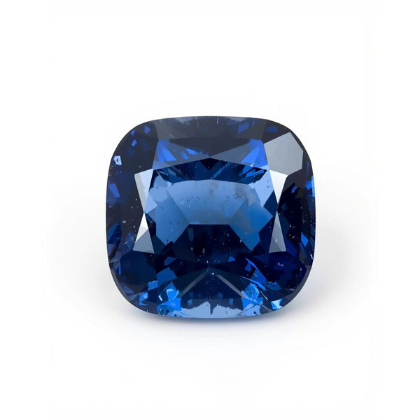 Blue Sapphire (GF) 1PC Tiny 6x6 MM Cushion Faceted Blue Polished Precious Loose Gems
