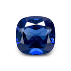 Blue Sapphire (GF) 1PC Medium 9x9 MM Cushion Faceted Blue Lustrous Precious Gems