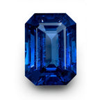 Blue Sapphire (GF) 1PC Chunky 15x20 MM Emerald Faceted Blue Pure Precious Loose Gemstones