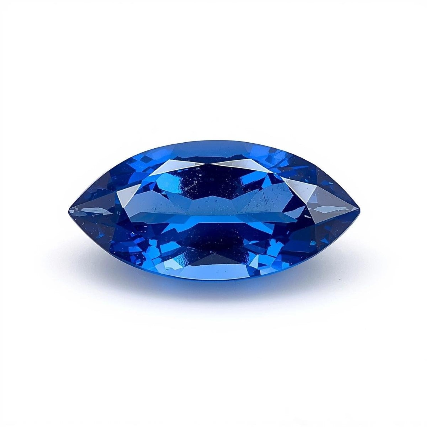 Blue Sapphire (GF) 1PC Tiny 3x6 MM Marquise Faceted Blue Polished Precious Loose Gemstones