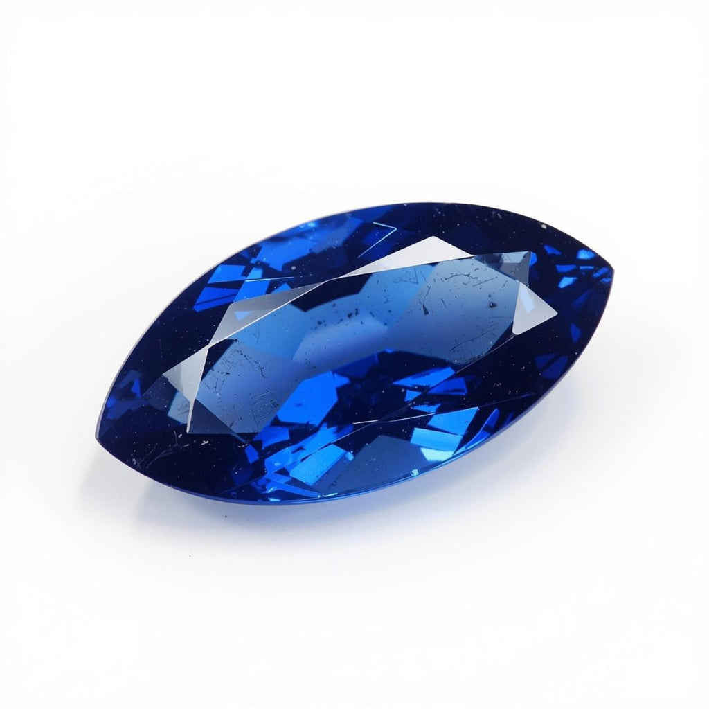 Blue Sapphire (GF) 1PC Medium 7x14 MM Marquise Faceted Blue Shine Precious Loose Gemstones