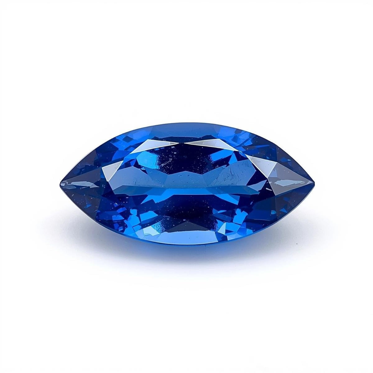 Blue Sapphire (GF) 1PC Large 8x16 MM Marquise Faceted Blue Fine Precious Gems