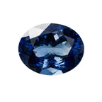 Blue Sapphire (GF) 1PC Large 10x14 MM Oval Faceted Blue Splendid Precious Gems