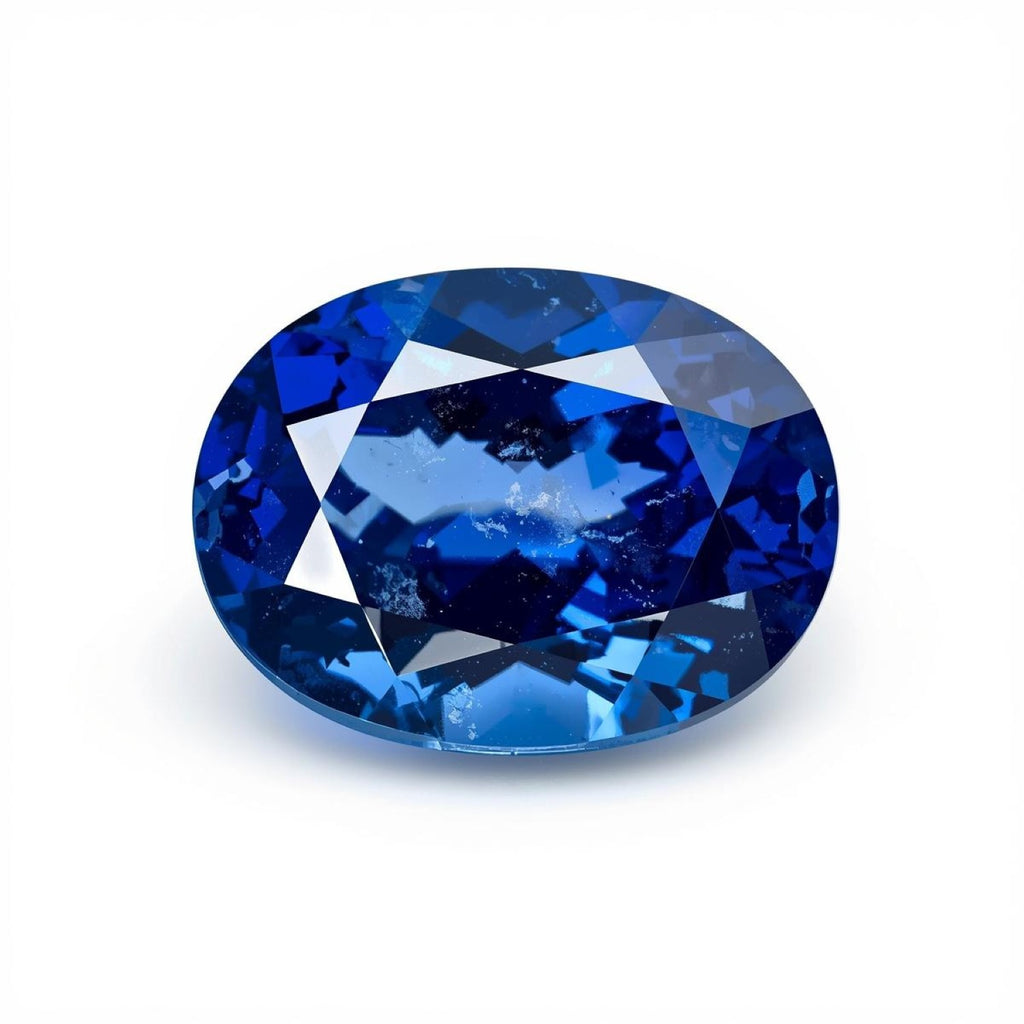 Blue Sapphire (GF) 1PC Tiny 4x6 MM Oval Faceted Blue Fine Precious Loose Gemstone