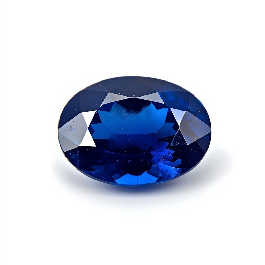 Blue Sapphire (GF) 1PC Medium 7x10 MM Oval Faceted Blue Pure Precious Loose Gemstones