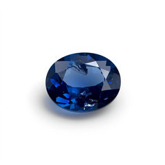 Blue Sapphire (GF) 1PC Medium 8x10 MM Oval Faceted Blue Fiery Precious Gems