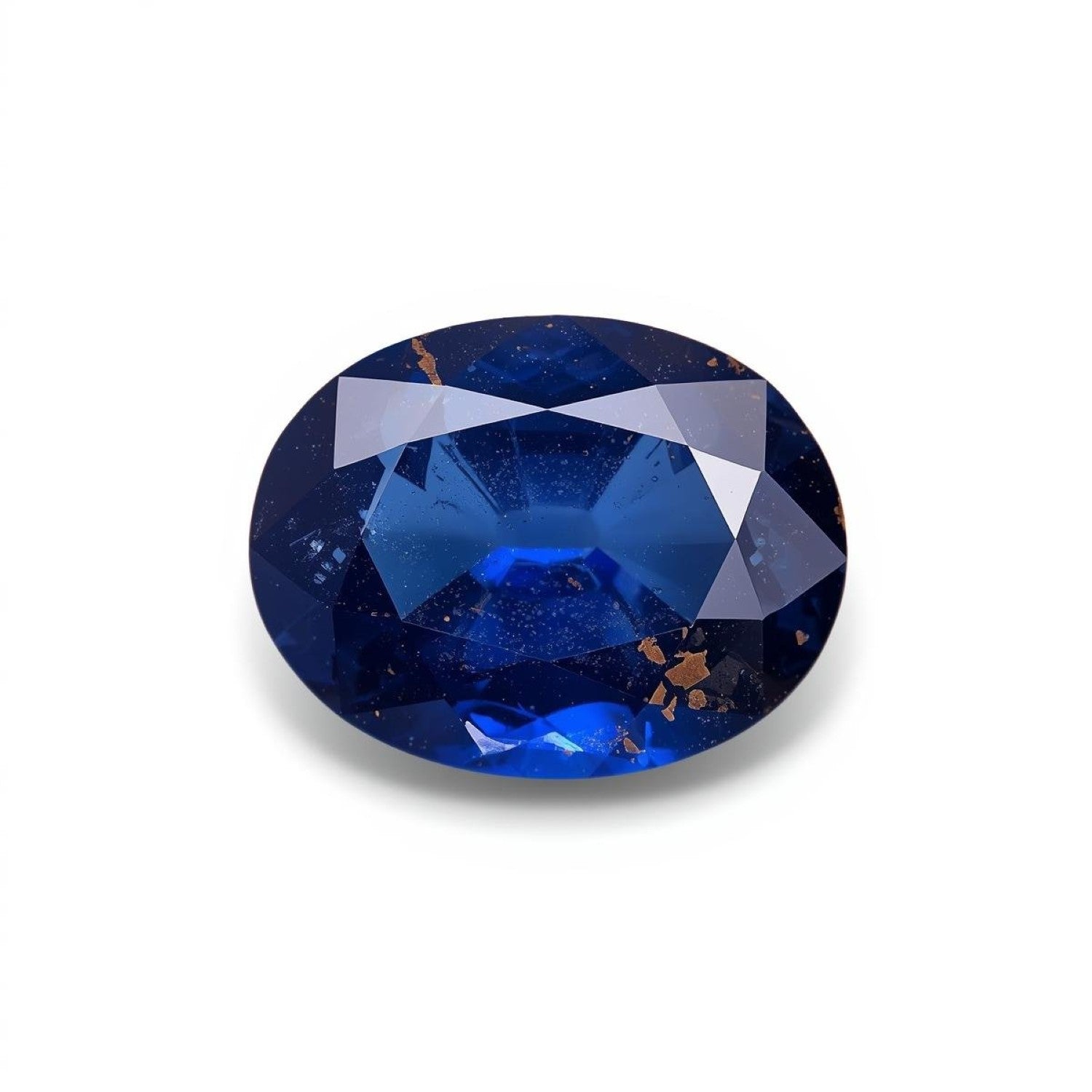 Blue Sapphire (GF) 1PC Large 8x12 MM Oval Faceted Blue Sparkling Precious Loose Gemstone