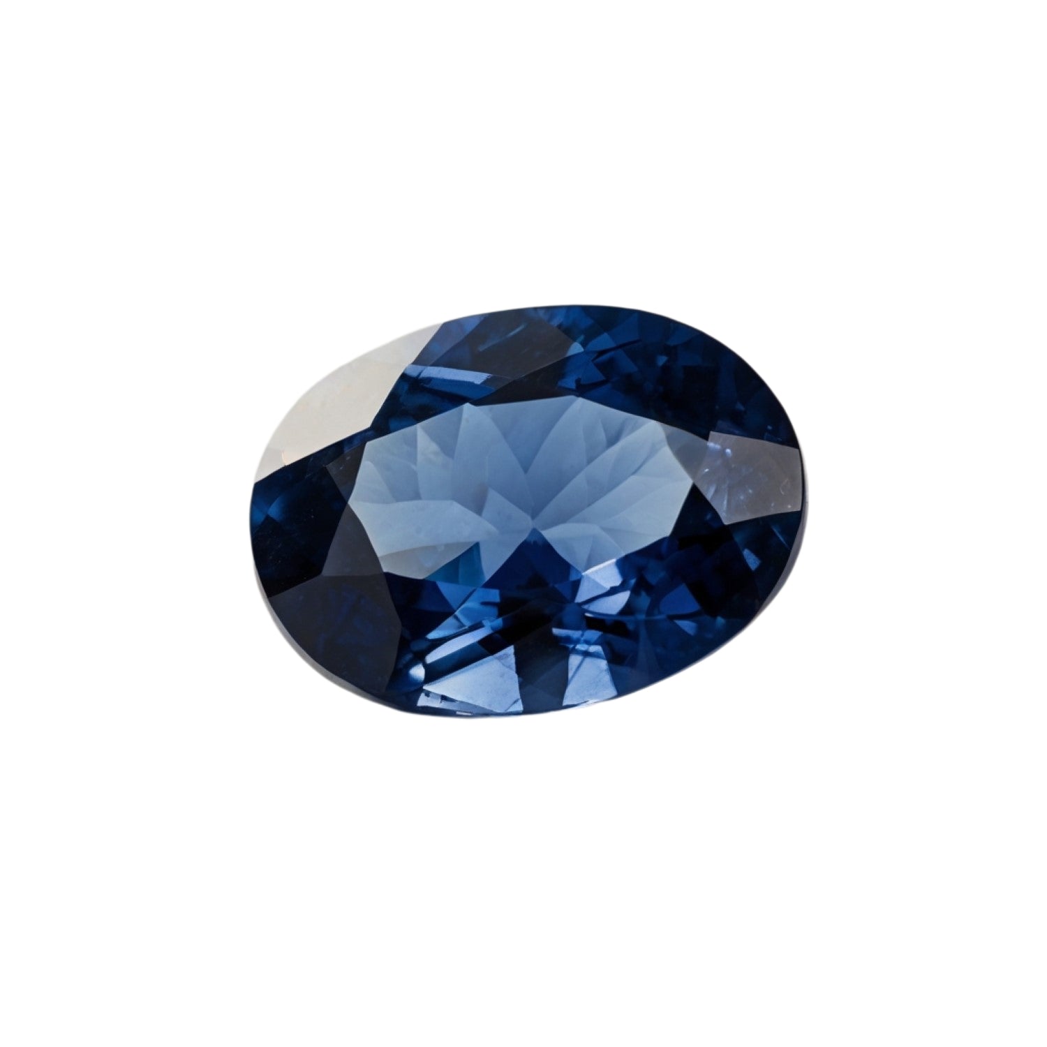 Blue Sapphire (GF) 1PC Large 9x11 MM Oval Faceted Blue Brilliant Precious Loose Gems Второстепенное изображение товара