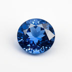 Blue Sapphire (GF) 1PC Large 12x12 MM Round Faceted Blue High-Quality Precious Loose Gemstones