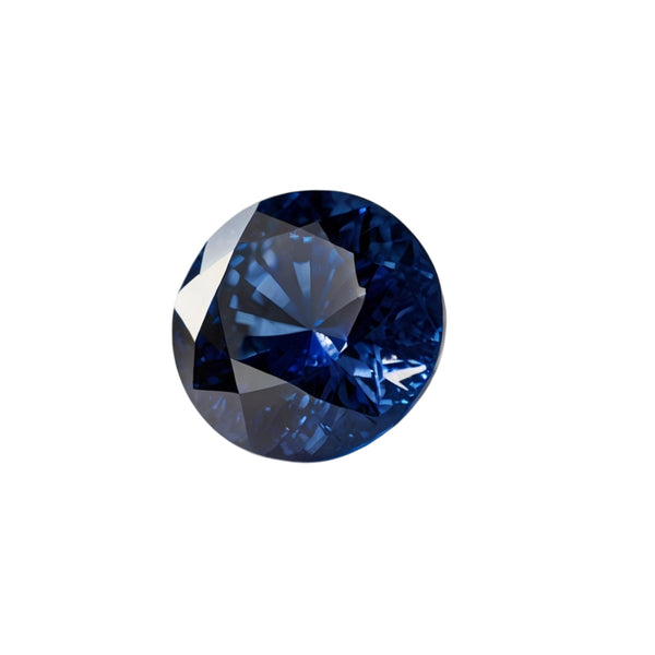 Blue Sapphire (GF) 10PC Tiny 3x3 MM Round Faceted Blue Fiery Precious Loose Gemstone