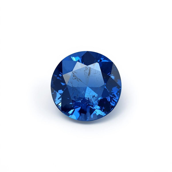 Blue Sapphire (GF) 10PC Tiny 4x4 MM Round Faceted Blue Brilliant Precious Loose Gemstones