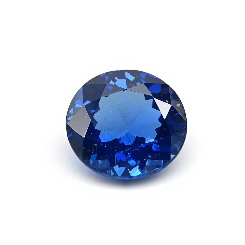 Blue Sapphire (GF) 1PC Small 7x7 MM Round Faceted Blue Splendid Precious Loose Gemstone
