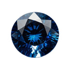 Blue Sapphire (GF) 1PC Small 8x8 MM Round Faceted Blue Luster Precious Loose Gemstones