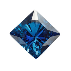 Blue Sapphire (GF) 1PC Chunky 15x15 MM Square Faceted Blue Superior Precious Loose Gemstone