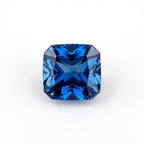 Blue Sapphire (GF) 10PC Tiny 3x3 MM Square Faceted Blue Fiery Precious Loose Gemstone