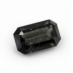 Black Spinel 1PC Chunky 10x20 MM Baguette Faceted Black Genuine Semi Precious Loose Gems