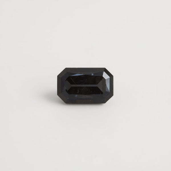 Black Spinel 10PC Tiny 2.5x5 MM Baguette Faceted Black Splendid Semi Precious Loose Gemstone