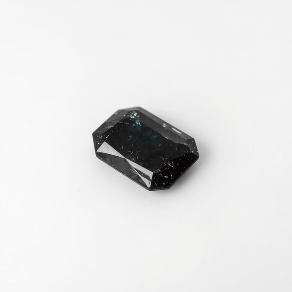 Black Spinel 10PC Tiny 2x4 MM Baguette Faceted Black Polished Semi Precious Loose Gems