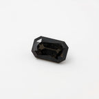 Black Spinel 1PC Small 6x12 MM Baguette Faceted Black Fine Semi Precious Loose Gemstone