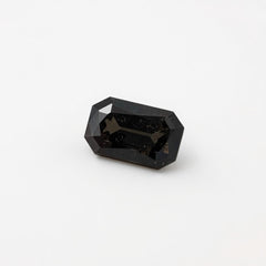 Black Spinel 1PC Small 6x12 MM Baguette Faceted Black Fine Semi Precious Loose Gemstone