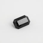 Black Spinel 1PC Small 6x12 MM Baguette Faceted Black Fine Semi Precious Loose Gemstone