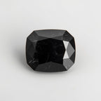 Black Spinel 1PC Large 12x12 MM Cushion Faceted Black High-Quality Semi Precious Loose Gemstones
