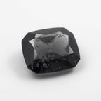 Black Spinel 1PC Chunky 15x15 MM Cushion Faceted Black Superior Semi Precious Loose Gemstone