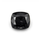 Black Spinel 1PC Tiny 5x5 MM Cushion Faceted Black Sparkling Semi Precious Gems